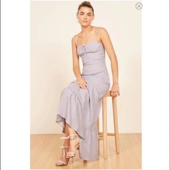 💋Reformation Prairie purple Maxi Dress - Picture 3 of 14